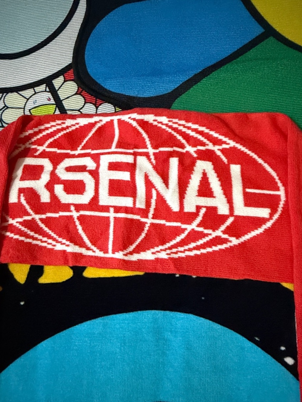 Arsenal supporter scarf Knit Scarf - Picture 2 of 9